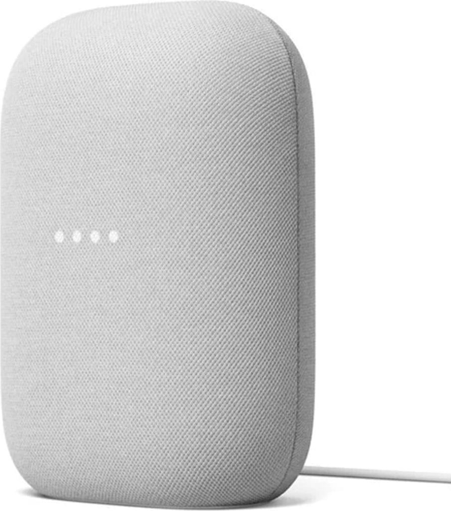 Google Nest Audio Kreide Smart Speaker Assistant Produktbild 16