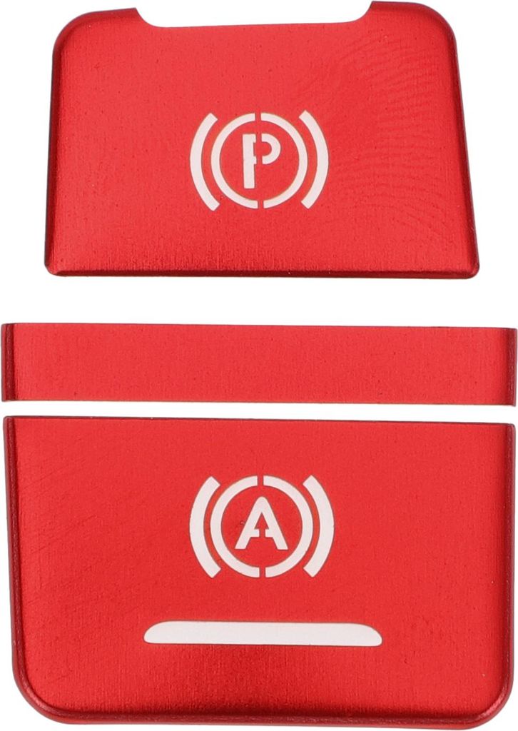 Getriebeschaltknopf Elektronische Handbremsen-Panel-Tastenschalter-Abdeckung fš¹r A6 / A6 Quattro 2017-2019 Mittelkonsole Innenverkleidungstasten...