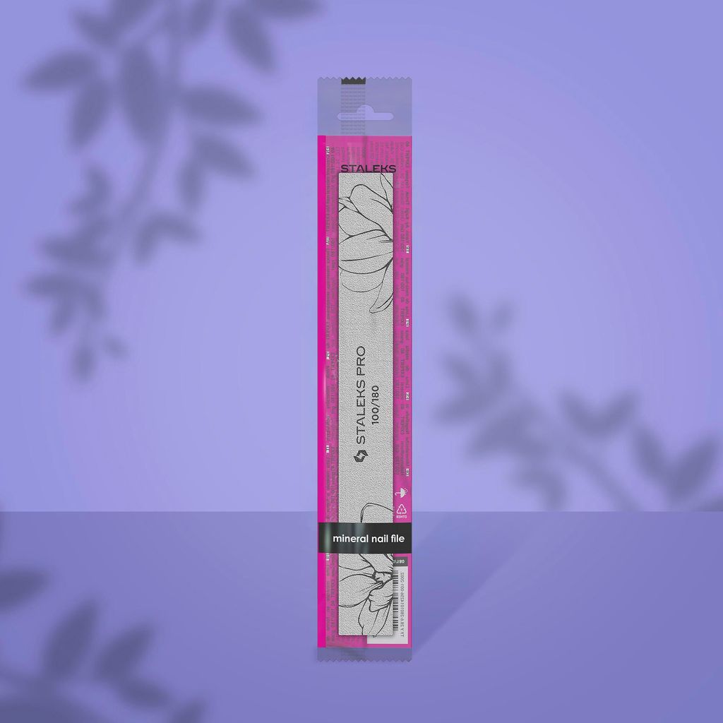 STALEKS PRO Nagelfeile EXPERT 20 Gerade 100/180 – Profi Produktbild 