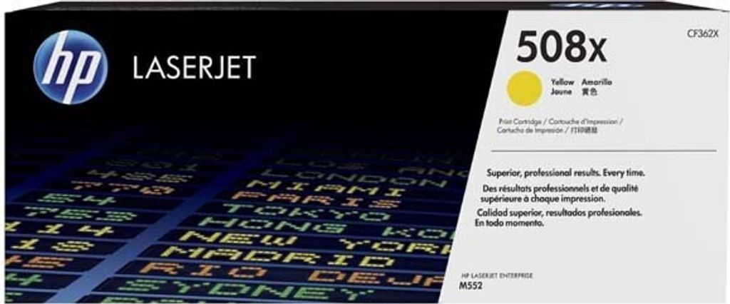 Toner HEWLETT PACKARD CF362XC CLJ PRO M552 CARTRIDGE YELLOW HC