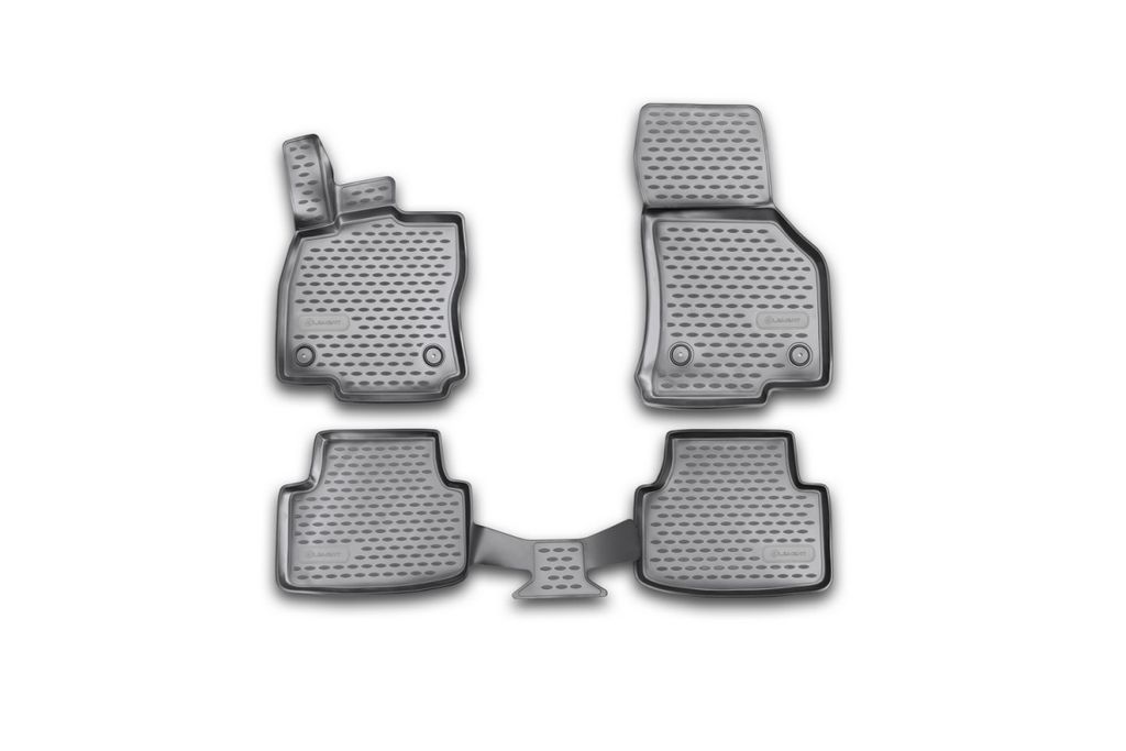 ELEMENT Gummi-Fussmatten 3D kompatible mit SKODA Octavia, 2012->, 4 tlg.