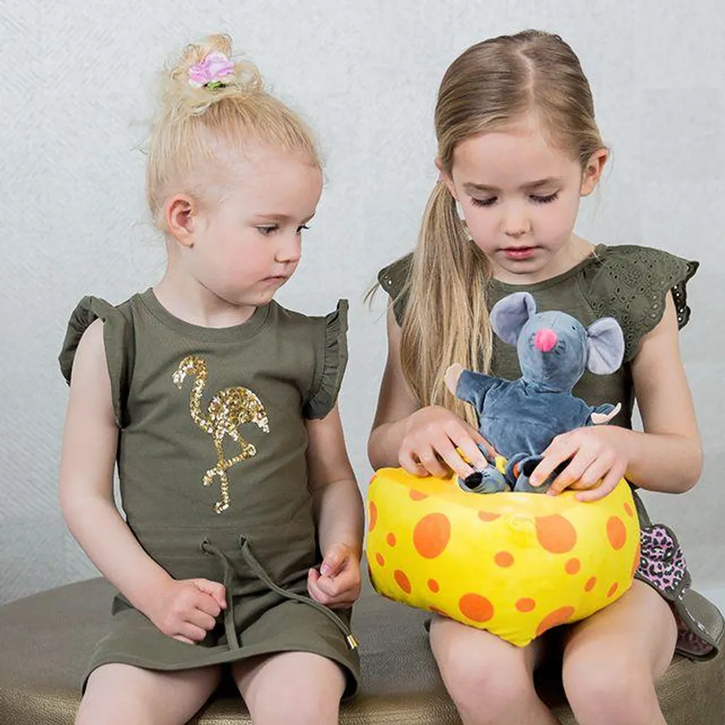 Jeu d'éveil Beleduc Mila Mouse - Jouet éducatif carton multicolore