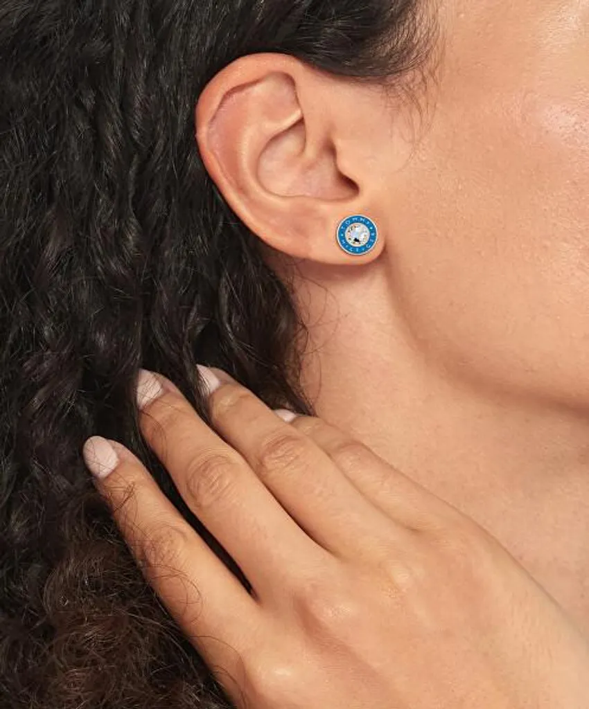 Boucles d'oreilles cristal et bronze haute qualité modèle 2780810 - 2