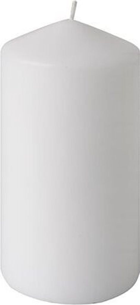 6 Stumpenkerze Ø 80 mm · 150 mm weiss Produktbild 