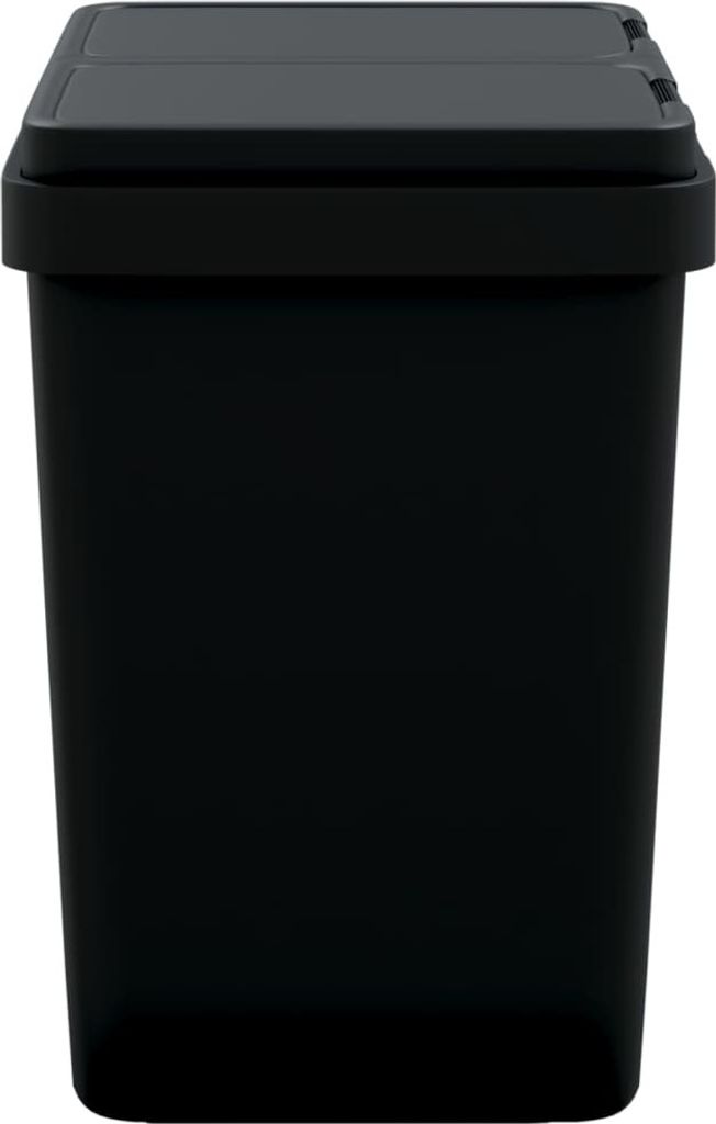 vidaXL Duo Bin Anthracite 2x25 l Obrázok produktu 3