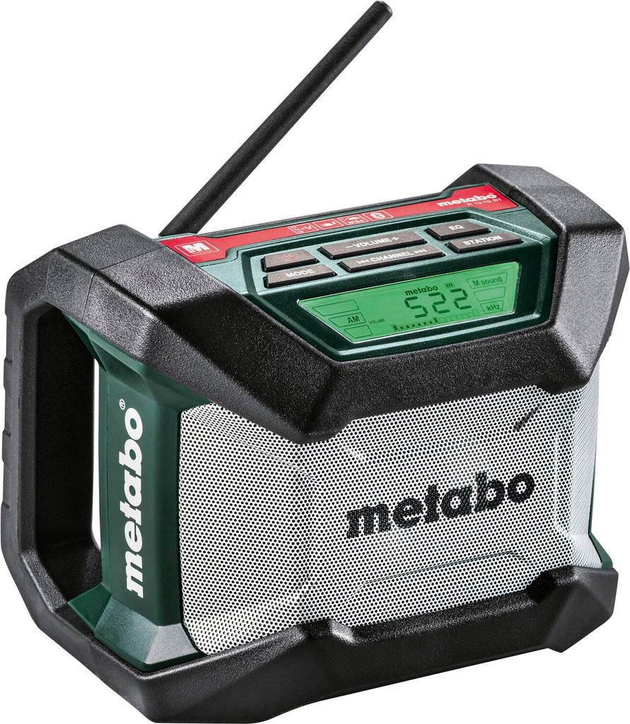 Metabo R 12-18 BT, Tragbar, Digital, AM, FM, 87,5 - 108 Produktbild 