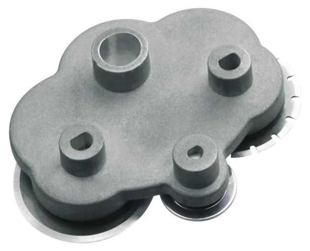 Rexel 3in1 Messer für A200 (gerade, Falzung, Wellenschnitt), Grün, Grau, 30 g, 76 mm, 35 mm, 131 mm, 38 g
