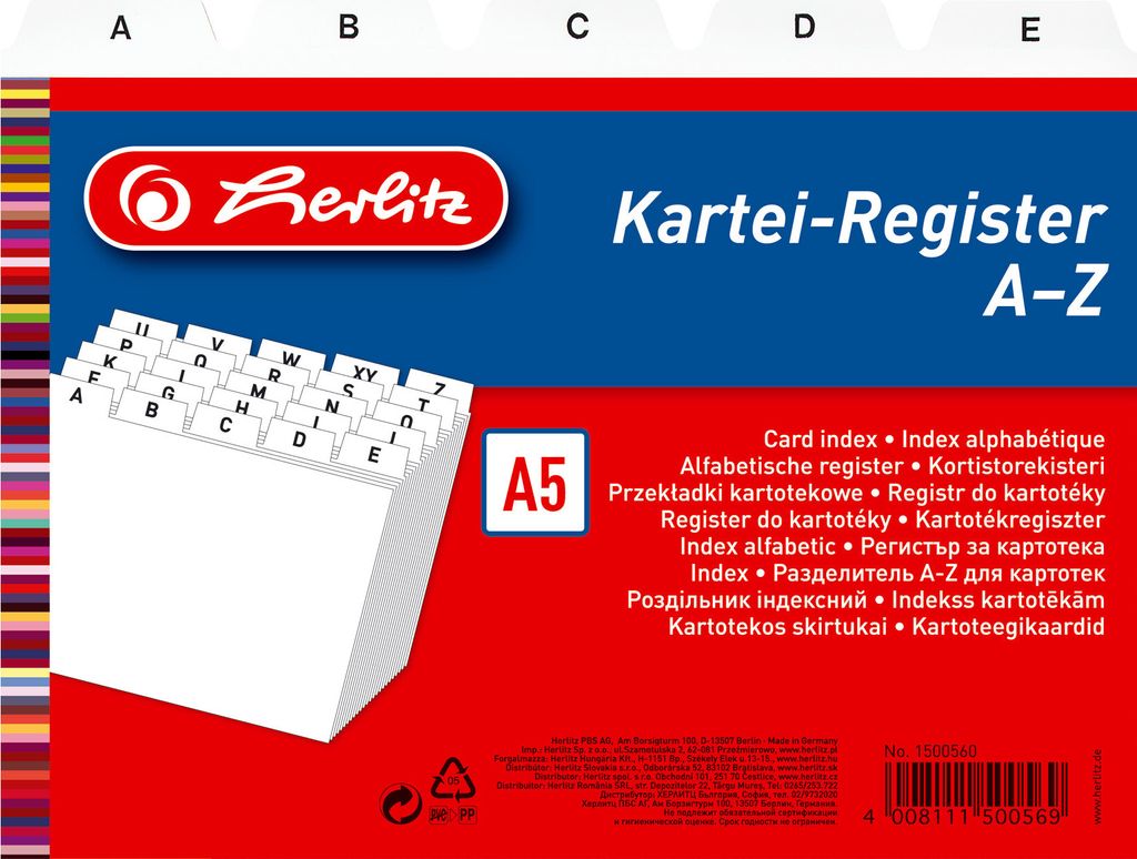 Herlitz 1500560, Weiß Produktbild 