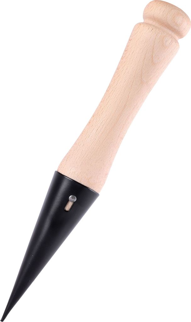 Garronda Pflanzholz Mit Metallspitze Pikierstab Setzholz GD-0006 (Pflanzholz, Schwarz)