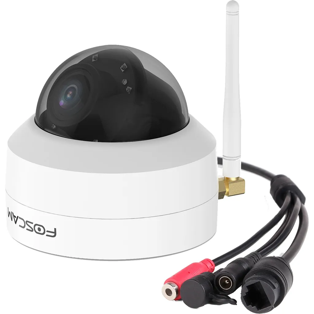 Caméra dôme motorisée extérieure IP LAN WLAN Foscam D4Z vision nocturne