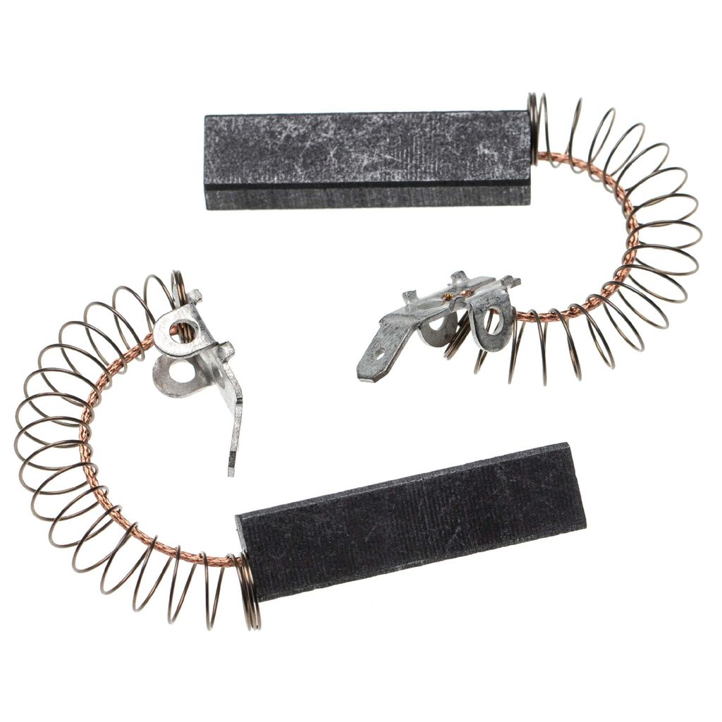 vhbw 2x Kohlebürste Motorkohle Schleifkohle 37 x 10 x 6,3mm kompatibel mit Miele WS5406 TYPWS5406(DK), WS5406 TYPWS5406(FR) Waschmaschine