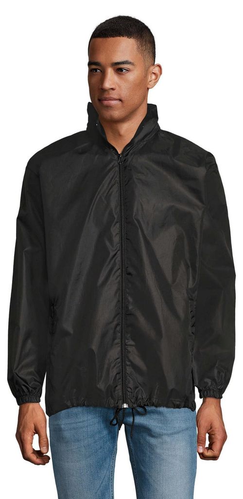 SOLS - "Shift" Windjacke für Herren/Damen Uni LT2163 (M) (Schwarz)