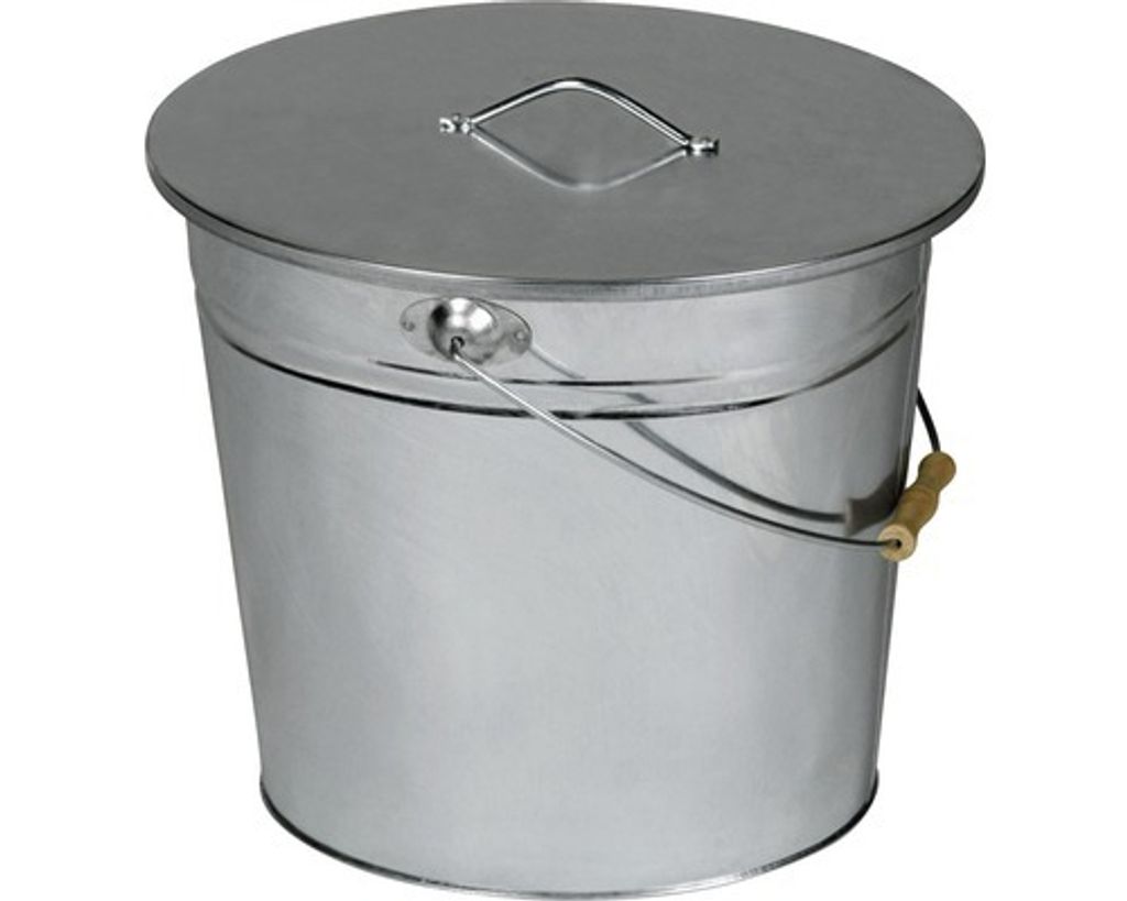 Kbelík na popel LIENBACHER, ocelový plech 15 l Obrázek produktu 