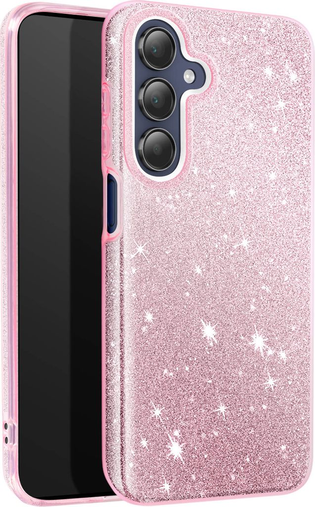 Avizar, Glitzernde Hülle für Samsung Galaxy A15 Silikon Produktbild 