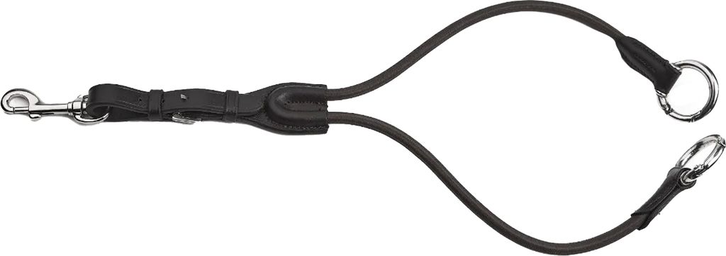 Velociti - Ringmartingal "Gara", Leder ER1907 (Cob) (Schwarz)