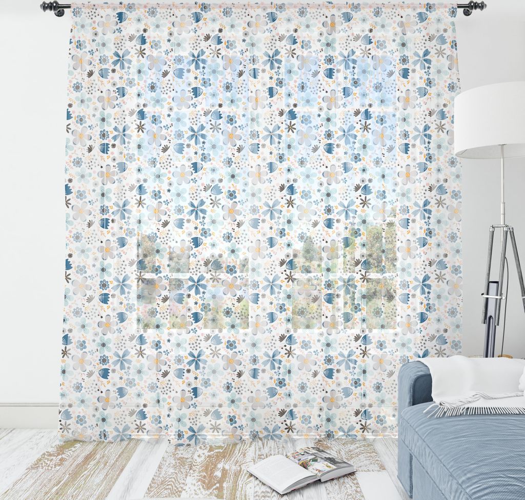 ABAKUHAUS Blumen Wandteppich, Romantische Frühlings-Blüten Bouquet Blumen auf einfachen Hintergrund, Wohnzimmer Schlafzimmer seidiges Satin Wandt...