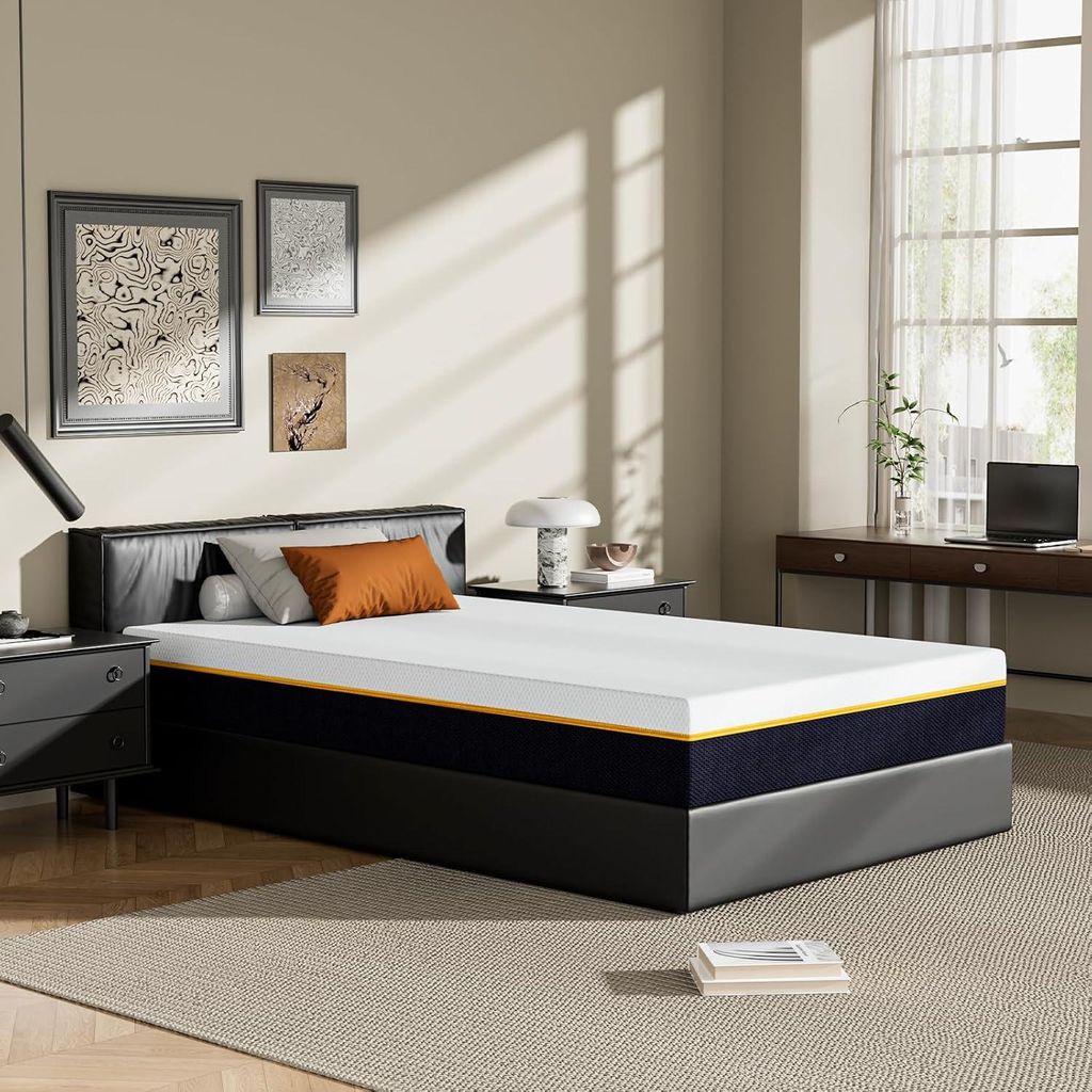 DEWINNER Matelas à mémoire de Forme 90x200cm Épaisseur Image du produit 