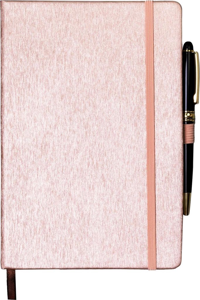 Peterson Notizbuch mit Stift Bripp hell-Pink One size