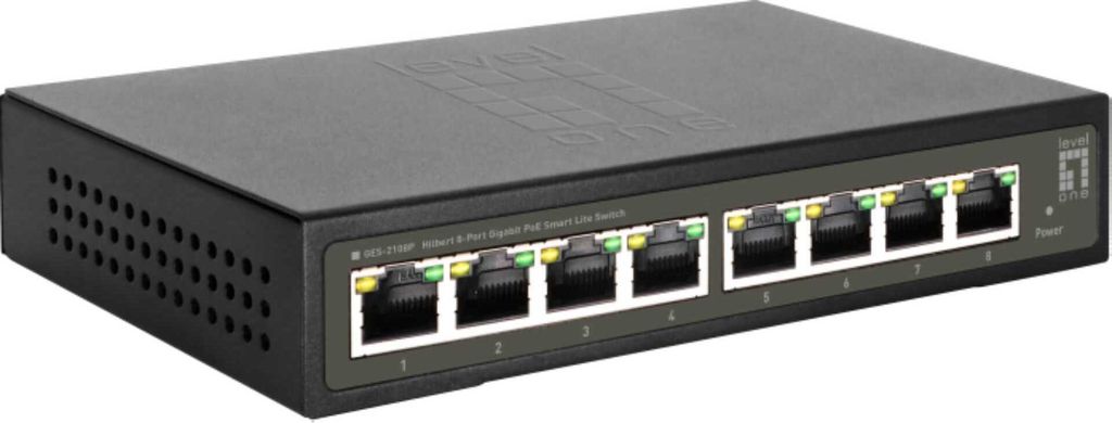 Level One GES-2108P 8-Port Gigabit PoE Switch