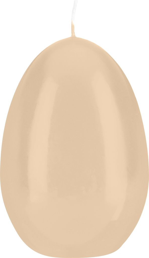 Eikerzen Klarlack Champagner 120 x Ø 80 mm, 6 Stück