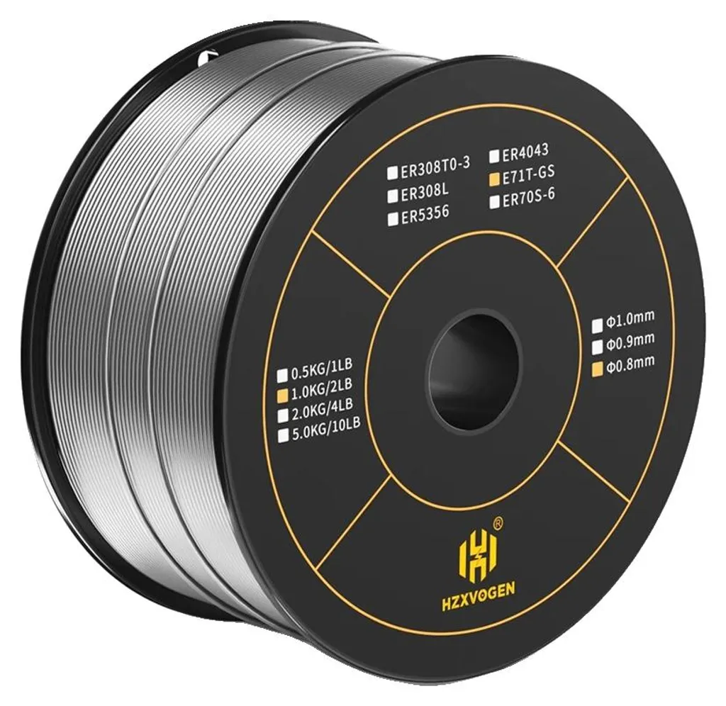 Fil fourré 0.8 mm haute conductivité en cuivre pour soudage No Gas
