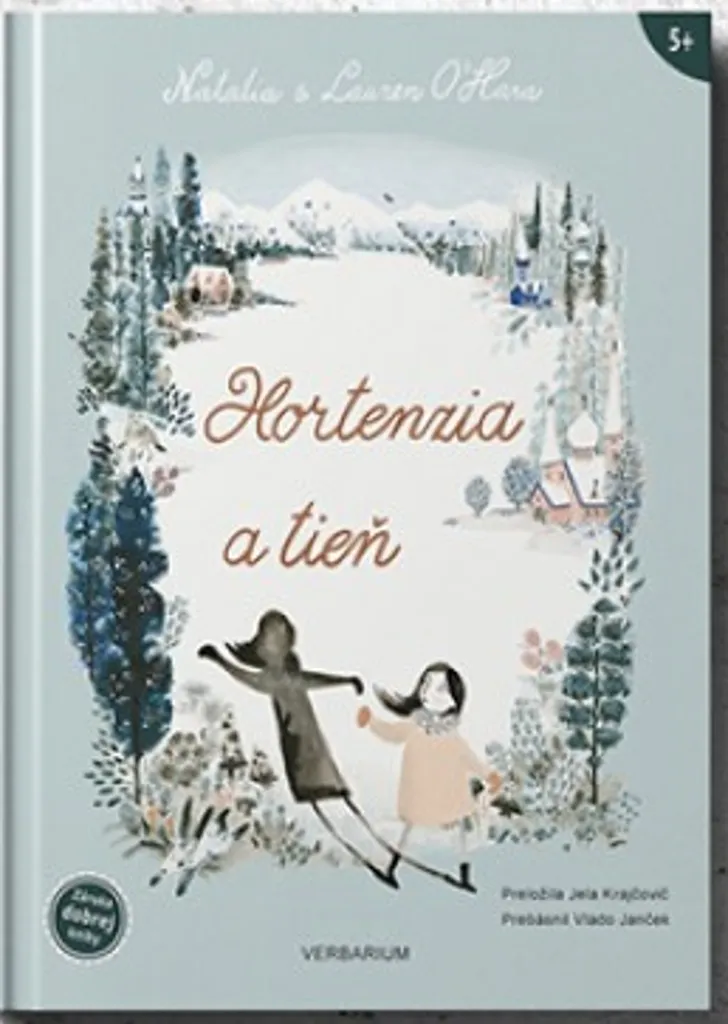 Hortenzia a tieň - Album avec Illustrations à l'Aquarelle de Luxe
