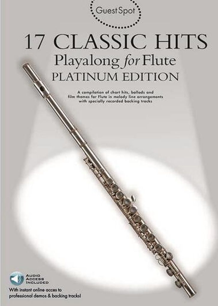 Platinum Edition Classic Hits (+Online Audio)for flute