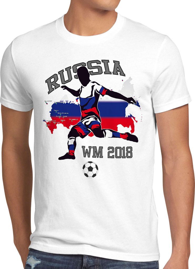 style3 WM 2026 Russland Herren T-Shirt Fußball Weltmeisterschaft Fan-Outfit Russia