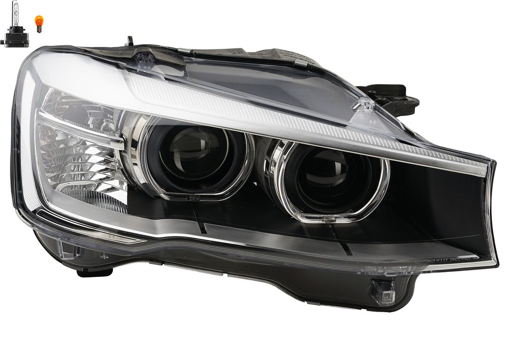 Johns, Scheinwerfer Halogen Front passend für BMW X3 F25 04/2014- Rechts + Leuchtmittel 63117401132 7401132