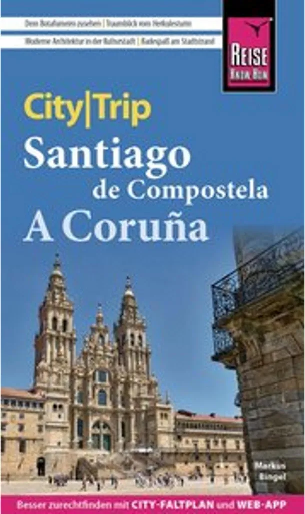 Guide CityTrip Santiago de Compostela et A Coruña avec Plan Détallé