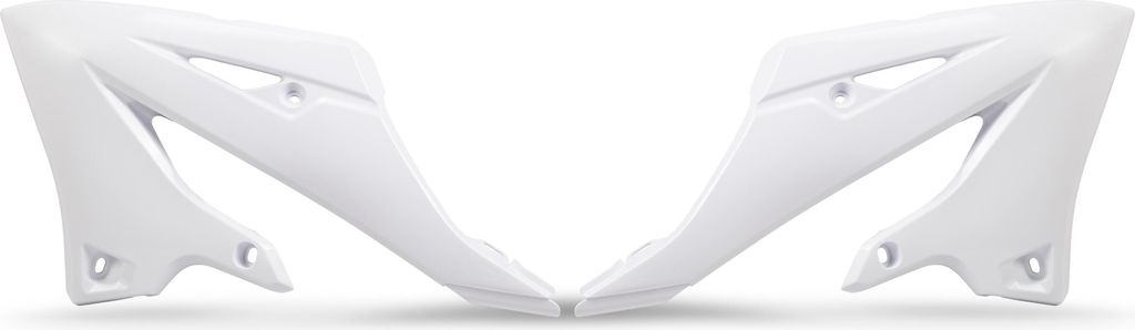 Kühlerverkleidung UFO PLAST 2-teilig Abdeckung Kühler für Yamaha YZ WR 125 / 250 ccm Bj. 2022 - 2026, Farbe:weiß OEM