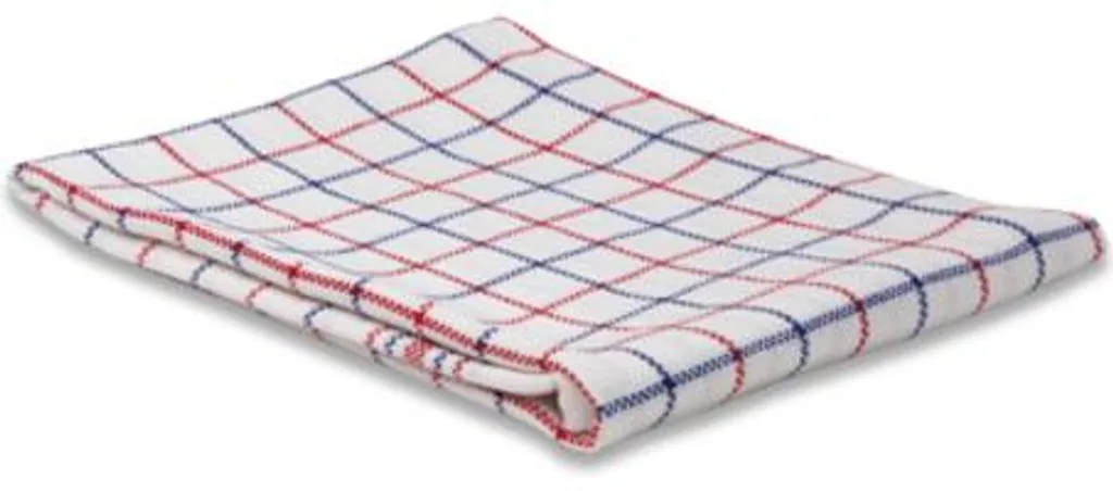 Torchon National 70 x 70 cm : Finies les traces sur vos verres - 6 pcs