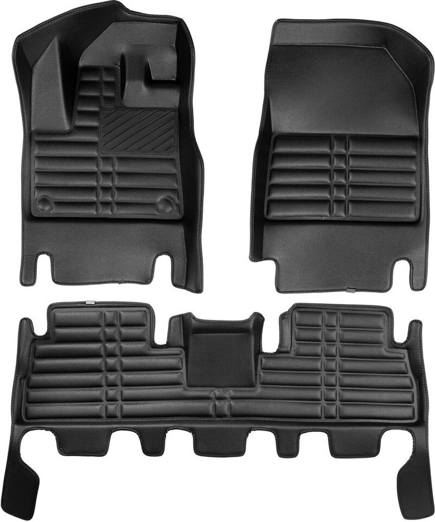 5D Premium Auto Fussmatten TPE Set passend für Opel Combo E (5.Gen) Baujahr ab 2018