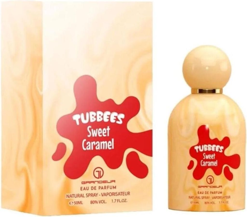 Tubbees Sweet Caramel Eau de Parfum unisex 50 ml