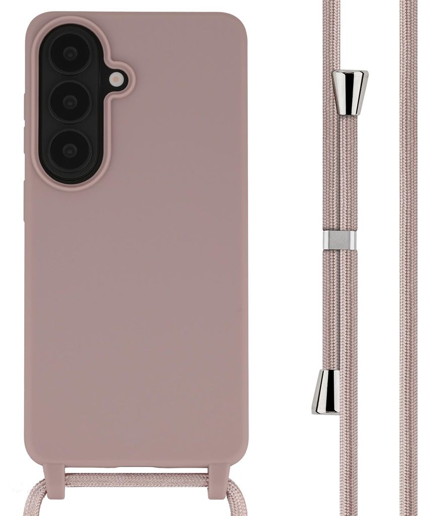 Funda de Silicona con Cuerda para Samsung Galaxy S26 - Sand Imagen del producto 
