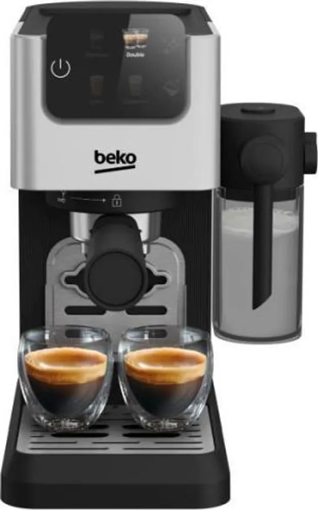 Expresso parfait sans capsules avec la Beko CEP5304X Inox 15 bars