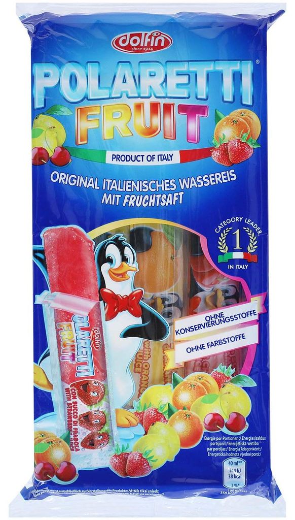 Dolfin Polaretti Fruit 10x40ml Produktbild 