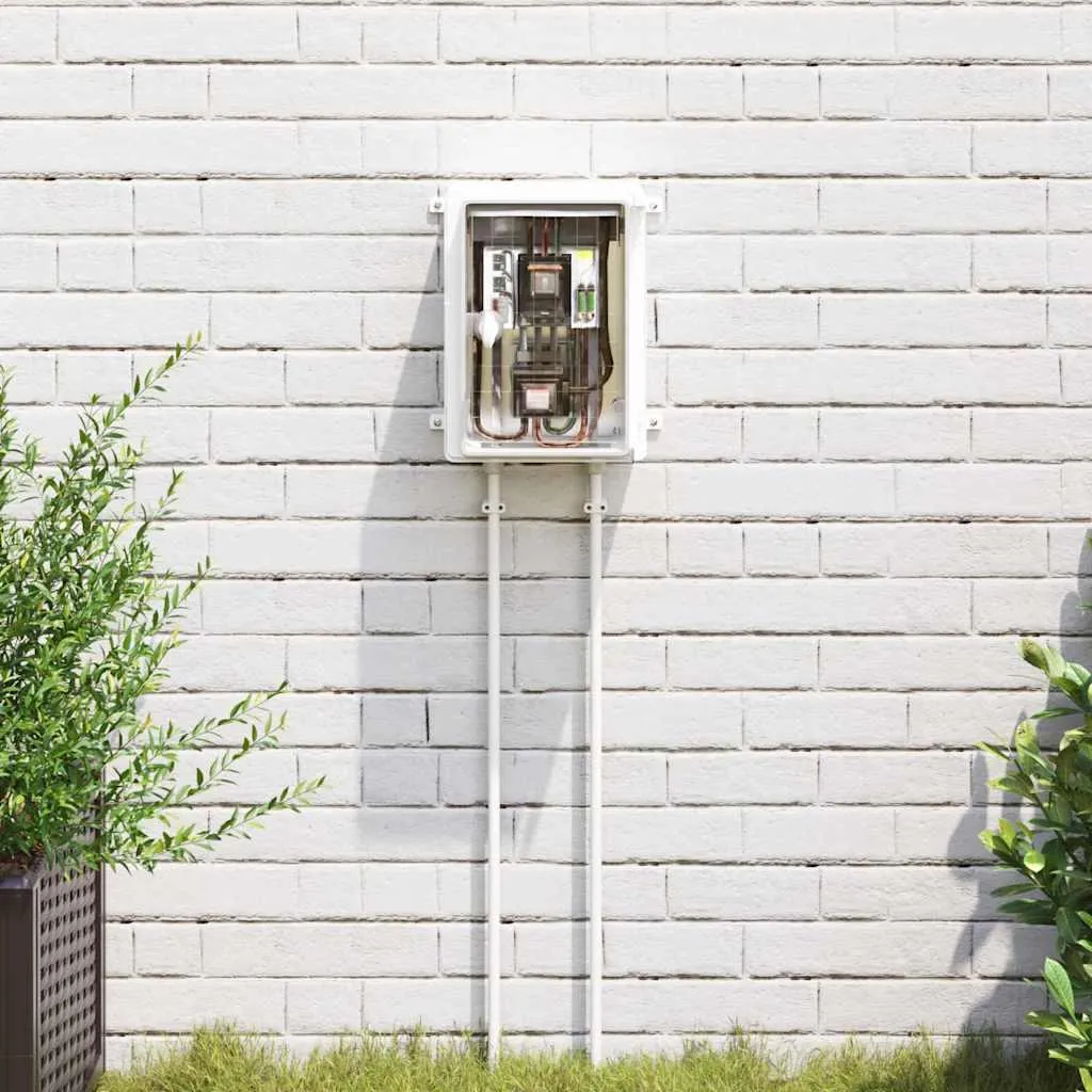 Cloris Armadio Controllo Grigio per Giardino e Domotica - ABS IP65