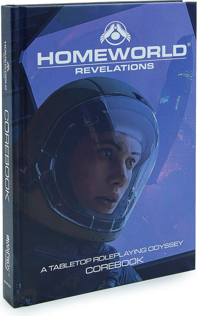 Homeworld Revelations Core Rulebook RPG avec système de combat spatial 2d20