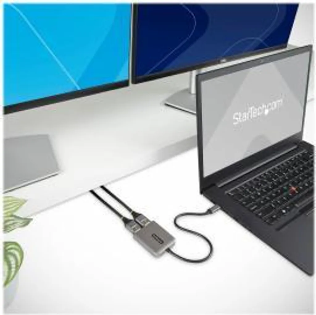 StarTech.com Adaptateur USB-C vers Double HDMI 4K 60Hz MST Hub USB Type-C