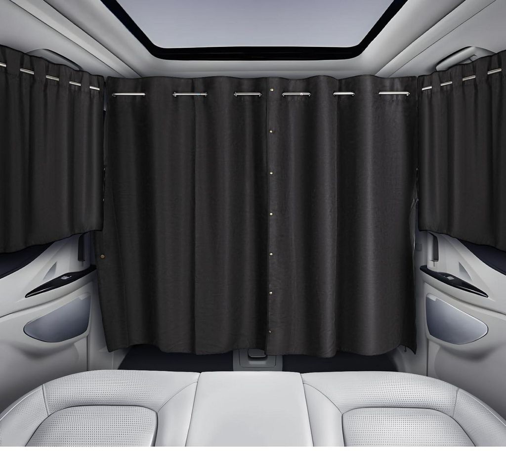 Raamverduistering voor auto, kampeerwagen, 3-delige set, Productafbeelding 