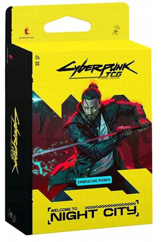Cyberpunk TCG Deck: WNC – Embracing Power Starter Deck Produktbild 