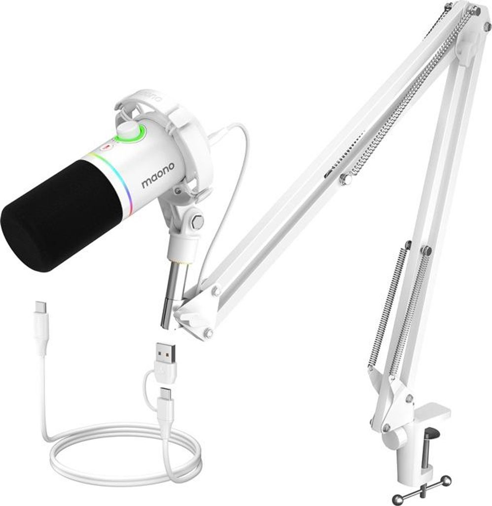 Maono Pd200Xs Mikrofon (Weiß) Produktbild 