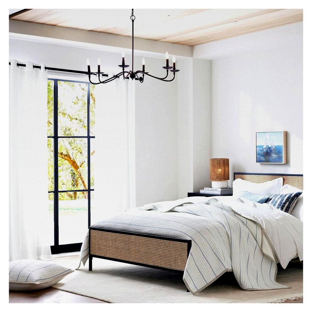 Ösenvorhänge in Weiß, transparente Gardinen für Schlafzimmer und Wohnzimmer, 225 cm lang, 140 cm breit
