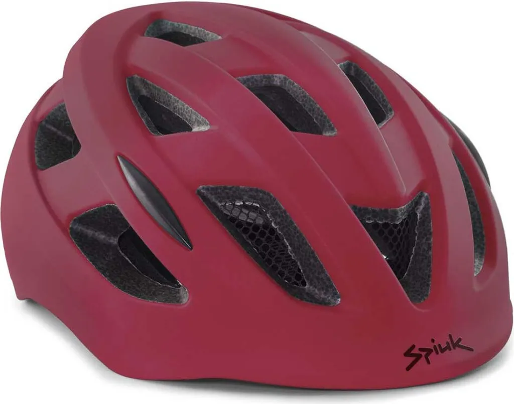 Casque de vélo pour Vélotaf Spiuk Hiri Rouge M/L : Idéal Trajets Urbains
