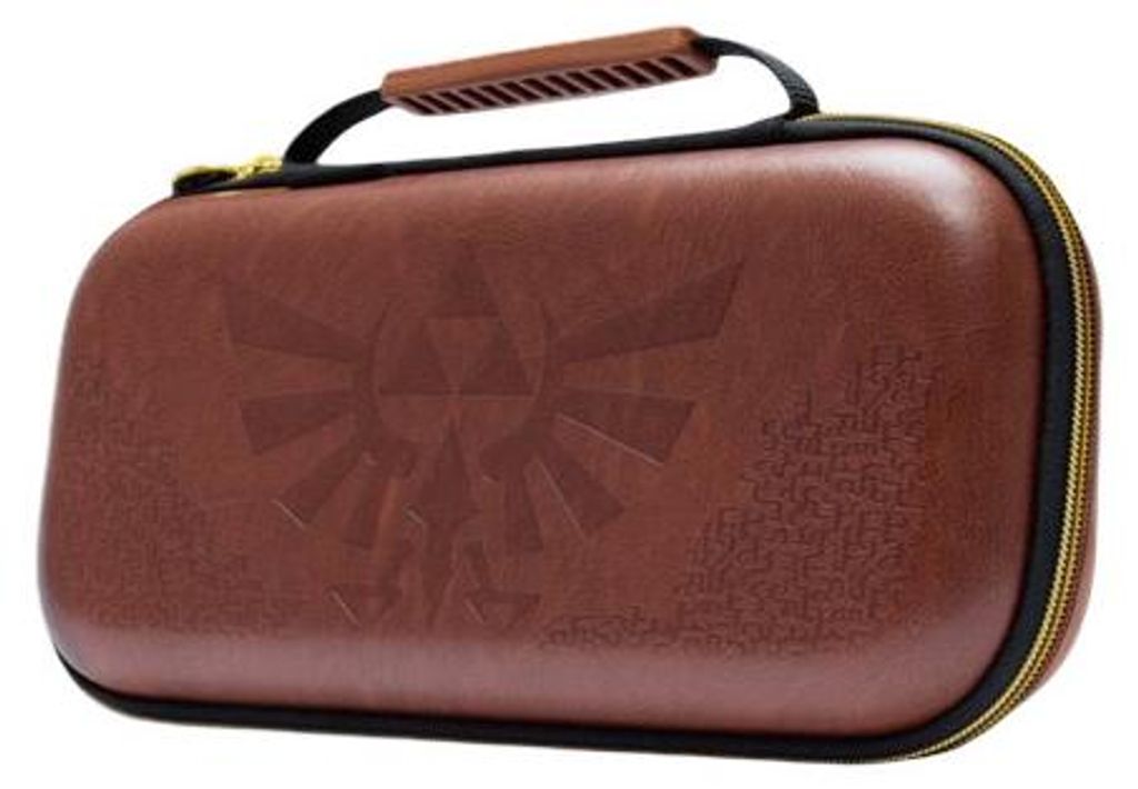 PowerA Hyrule Crest Custodia rigida Nintendo Marrone Immagine del prodotto 