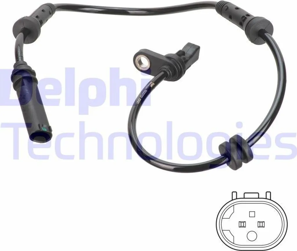 Capteur ABS Delphi SS20757 pour BMW F20 F30 F32 - OE 34526791223