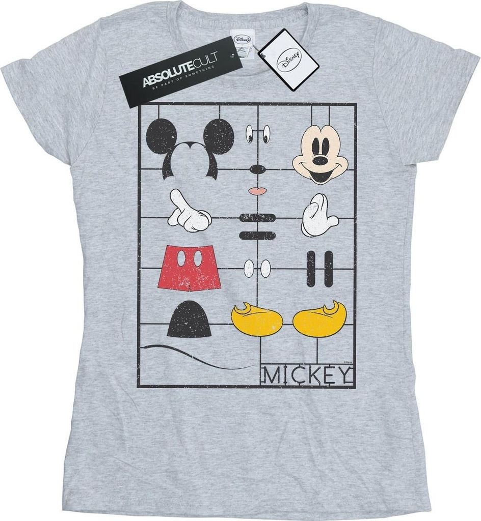 Disney - T-Shirt für Damen BI30902 (M) (Grau)