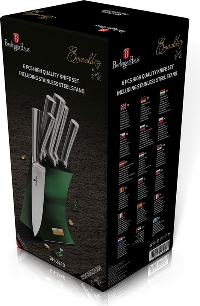 Berlinger Haus zestaw noży w stojaku 8799 Zdjęcie produktu 5