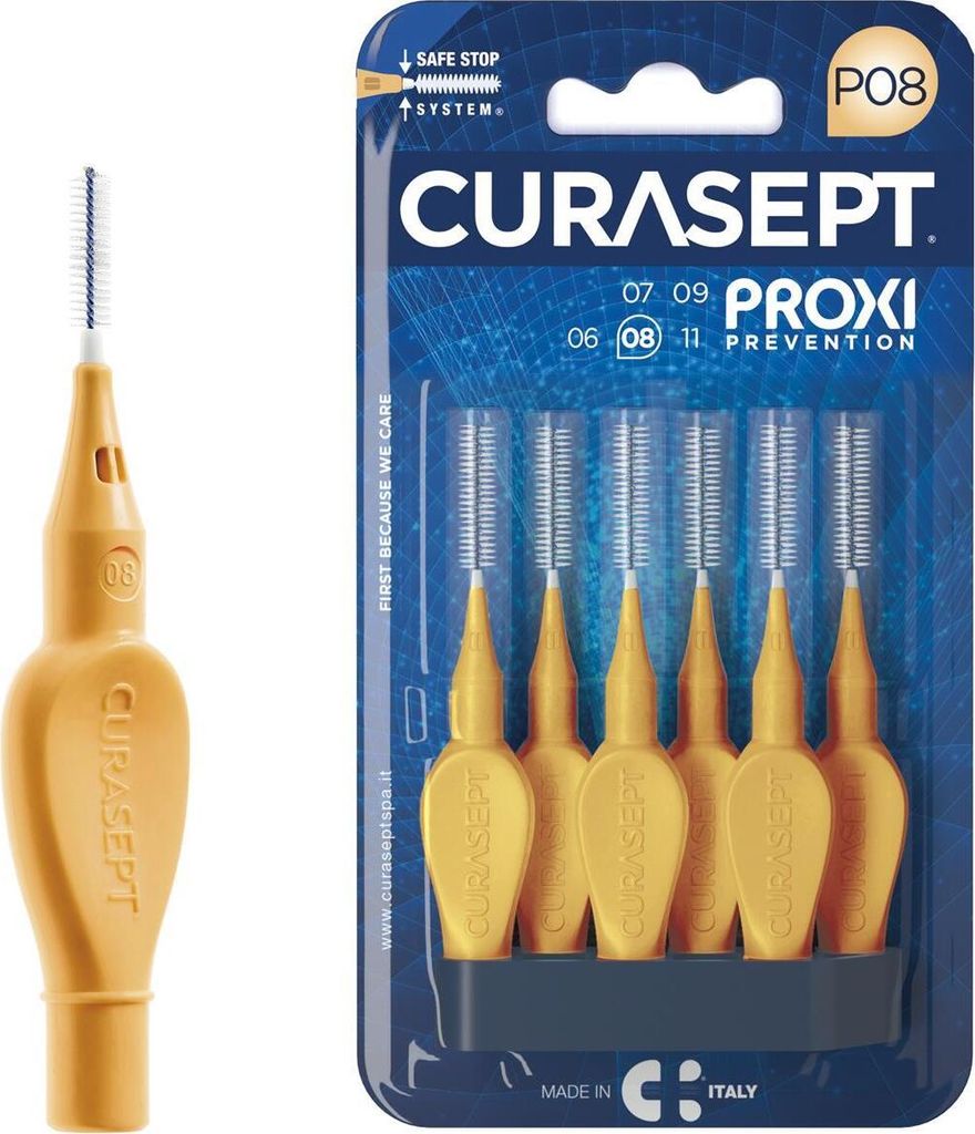 CURASEPT PROXI P08 Interdentalbürsten 6 Stk.